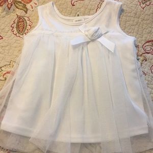 New Swiggies 12 months White to Rose ribbon top